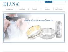 Tablet Screenshot of diana.com