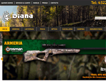 Tablet Screenshot of diana.com.ar