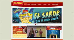 Desktop Screenshot of diana.com.sv