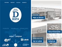 Tablet Screenshot of diana.lv